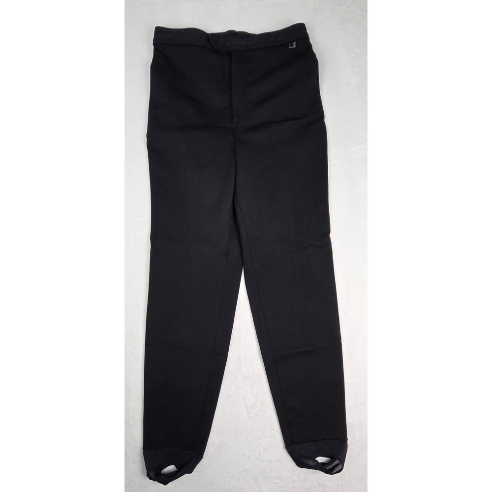 Ski Pants Roffe Women 10 Long Black Stirrup Jett Pant R3462L